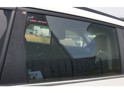 Zadní sklo pravé stahovací Chevrolet Orlando 2011-2014