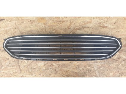 Přední mřížka - grill - atrapa - maska s chromem + vzduchový deflektor - Ford S-Max MK2, EM2B-8200-E, EM2B-8312-AC