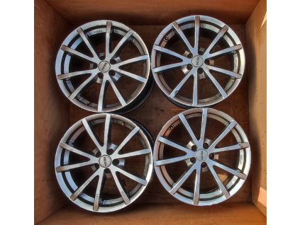 Sada alu disků Toora 7,5Jx17H2 5x100 ET35  ⌀ 62