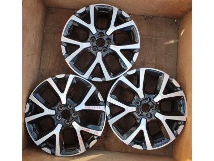 Disky alu 7x19 5x108 ET38 Citroen C4 C5 Aircross Sada 3 ks 9824243777