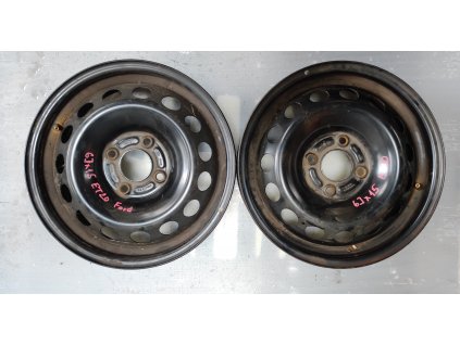 Disky plechové 6Jx15H2 ET20 4x108 Ford 2 ks