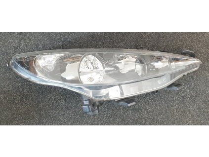 Světlomet pravý přední Peugeot 207, 89901973, tmavý originál
