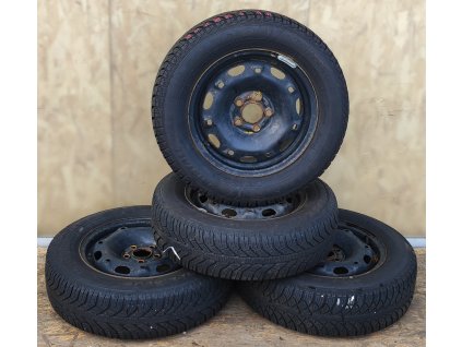 Fulda Kristall Montero 3 175/70 R15 84T Disky 5Jx14H2 ET35 5x100 Škoda VW Seat Sada 4 ks kol zimní