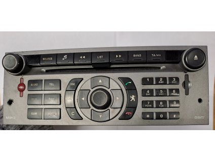 Rádio, CD, navigace, MP3 Peugeot 407 96614505YW