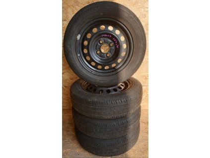Sada 4 pneu letní Bridgestone 165/65 R14 79S s plech disky 4,5Jx14J 4x100