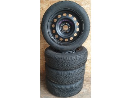 Sada 4 pneu zimní Kleber Krisalp HP3 205/55 R16 91H s plech disky 7Jx16H2 5x108 ET44