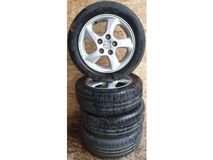 Sada 4 pneu letní Hankook Kinergy 195/65 R15 88V s ALU disky 6Jx15 5x115 ET50