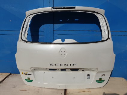 Zadní dveře kufru Renault Grand Scenic III bílá