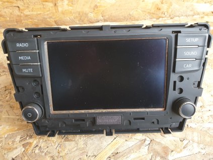 Palubní display s navigací ŠKODA 5JA035867F L72SK2