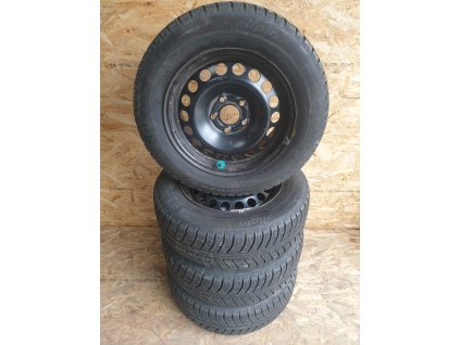 Michelin Alpin 195/65 R15 91T zimní s disky 6.5Jx15, 5x108, Opel, sada 4 ks