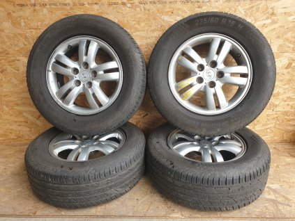 Sada 4 alu disků s pneu 6,5Jx16 52910-2E220 5X114,3 ET41 pneu BestDrive Summer 235/60 16 100H na Hyundai Tuscon