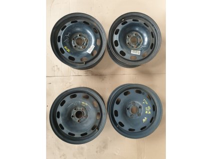 Sada 4  plechových disků 15 ET38 5x100 6Jx15H2 10.601 027H