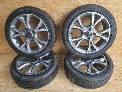Sada 4 alu disků 7Jx18H2 ET47,5 4x108 H1BJ-1007-E1A 4x pneu PIRELLI Cinturato P7 215/45 18