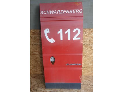 Dveře zadní pravé  Peugeot Boxer, Citroen Jumper, Fiat Ducato H2 190 cm