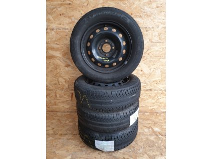 Sada 4 pneu letní Michelin Energy SAVER 175/65 R14 82T s plech disky 5,5Jx14 ET24 4x108 PEUGEOT CITROEN