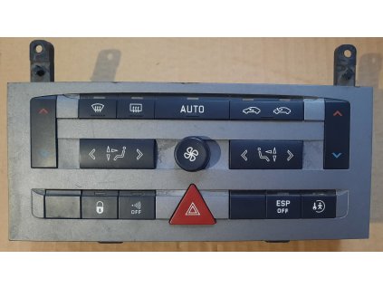 Panel ovládání topení a klimatizace Visteon Peugeot