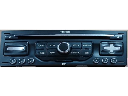 Rádio CD navigace Citroe Peugeot 96661984XT, 5HB010106-05