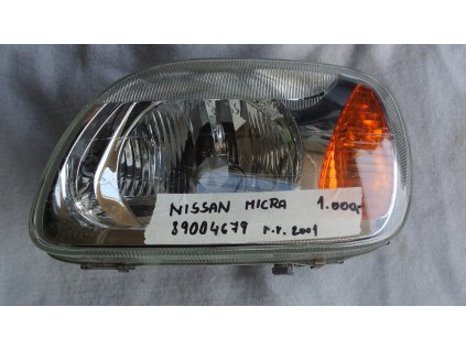 Světlomet levý, přední Nissan Micra č. 89004679