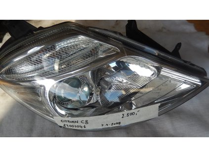 Světlomet pravý, přední Citroen C8 č.89007046