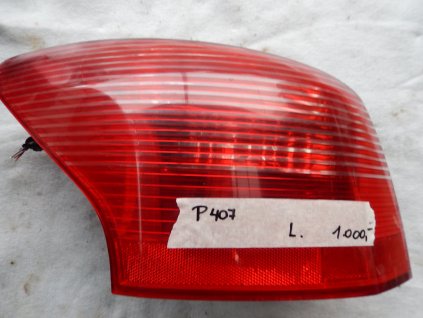 Světlo zadní levé Peugeot 407