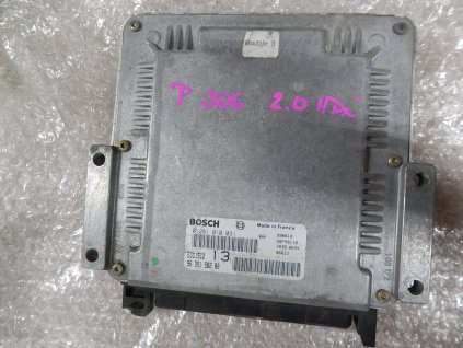 Řídící jednotka motoru ECU, Bosch Peugeot 306 2.0 HDi, Ciitroën Xsara 2,0 Hdi 9635158580