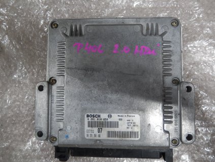 Řídící jednotka motoru Bosch Peugeot 307 2.0 HDi, 406 2.0 HDI 9635158180