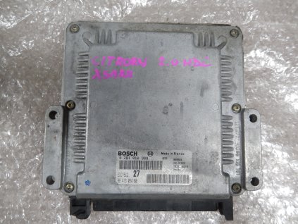Řídící jednotka motoru ECU BOSCH EDC15C2 Citroën Xwsara 2.0 HDi 0281010369 9641306480