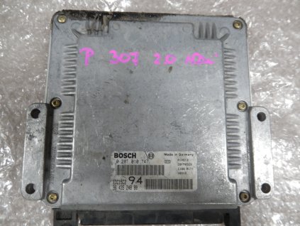 Řídící jednotka motoru Bosch EDC15C2 Peugeot 307 2.0 HDi 9643524880