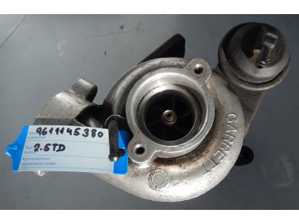 Turbodmychadlo Garrett Citroën XM, BX, Peugeot 405, 605, Boxer 2.5 TD OEM 9611145380