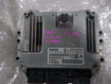 Modul BSM 1.6 HDi Peugeot 307, Citroen C1,C2,C3,Jumper č. 0281012986 č. 9661961380 č. 9661879880