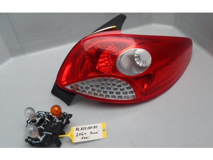 Světlo zadní pravé Peugeot 206 Plus č. 9685618180