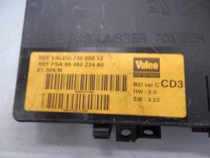 Modul BSI CD3 Valeo Peugeot 406 č. 9646023480   73005012