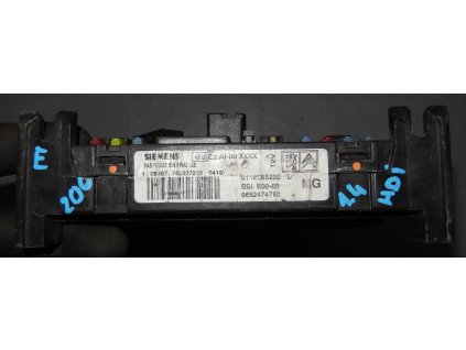 Modul BSI E02-00 Siemens Peugeot 206 č. 9652474780  S118085220D