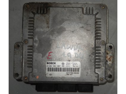Řídící jednotka motoru 1.9 Bosch Renault Laguna č. 0281001997    7700106485   8200085386