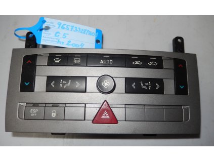 Panel ovládání klimatizace Citroen C5 II  č. 96573328YW