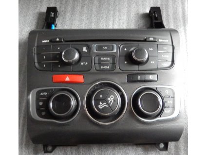 Panel ovládání klimatizace, Rádio  Citroen C4  č. 9666027577