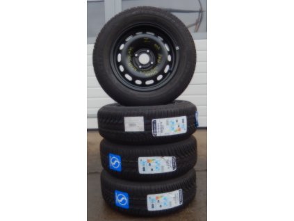 NOVÉ Semperit Master Grip2 195/65 R15 91T 6,5Jx15H2 4x108 ET27 Citroën Berlingo, Peugeot Partner Sada 4ks kol zimní