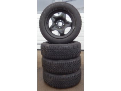NOVÉ Fulda Kristall Control HP 195/60 R16 89H 4x108 ET20 Opel Crossland X, Citroën C3 Aircross  Sada 4 kol zimní