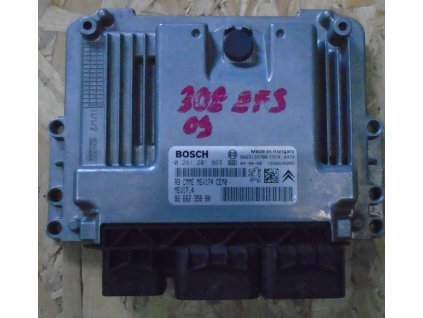 Řídící jednotka motoru 1.4 1.6 i Peugeot 207, 308, Citroen C3 Picasso  0261201863   9663193780   9666235880