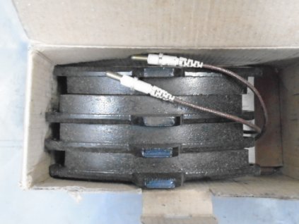Nová originální  Sada předních brzdových destiček  Citroen Jumpy ,Fiat Scudo, Peugeot Expert   E 172050 1646186180