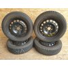 Sada 4 pneu zimní Semperit WinterGrip 155/65 R14 75T s plech disky 4,5Jx14J 4x100 ET39 C1 ,Aygo ,Peugeot 107