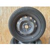 Sada 4 pneu letní KUMHO SOLUS KH17 165/60 R14 75H s plech disky 5,5JxR14 4x100 ET46 pro Opel Corsa, Astra, Combo, Hyundai Accent, Getz, Kia Rio, Toyota Yaris, Corolla, Mazda 323