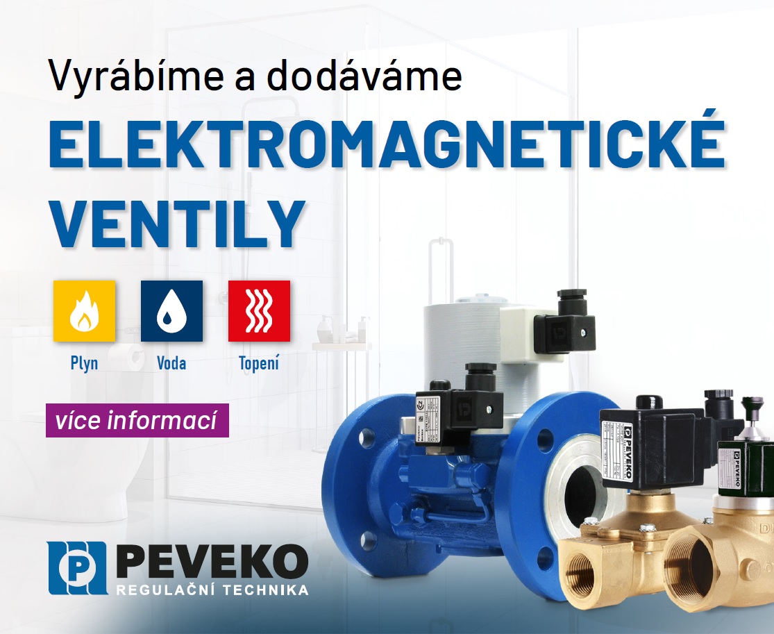 Elektromagnetické ventily PEVEKO