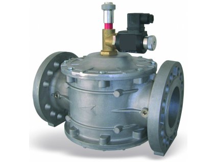 EVHNC /PL | Havarijní plynový ventil, DN 65 ÷ DN 300, 50 kPa, NC, příruba