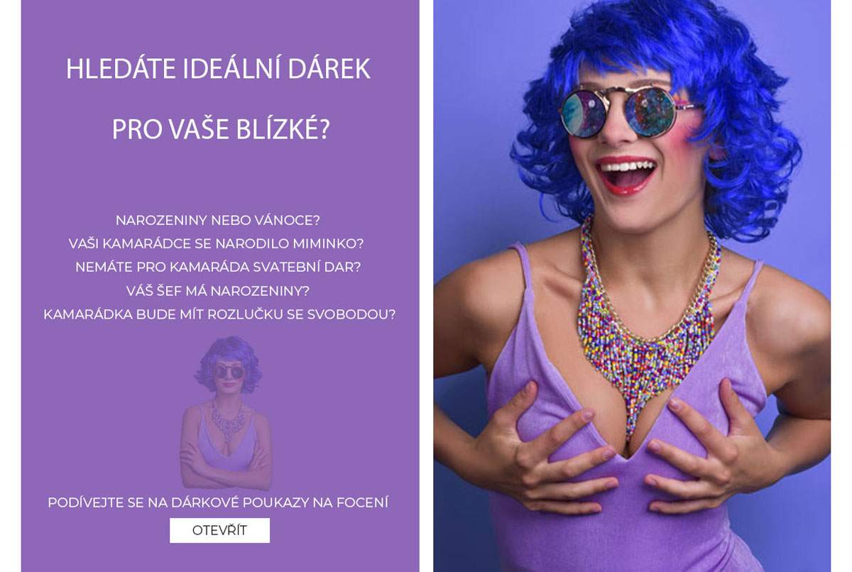 Dárkové poukazy na focení Praha