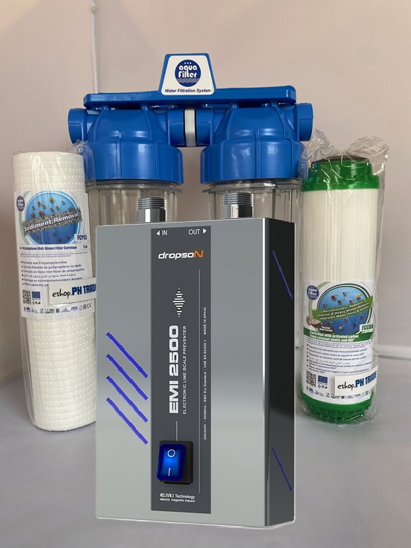 Kompletní sestava na řešení tvrdé vody