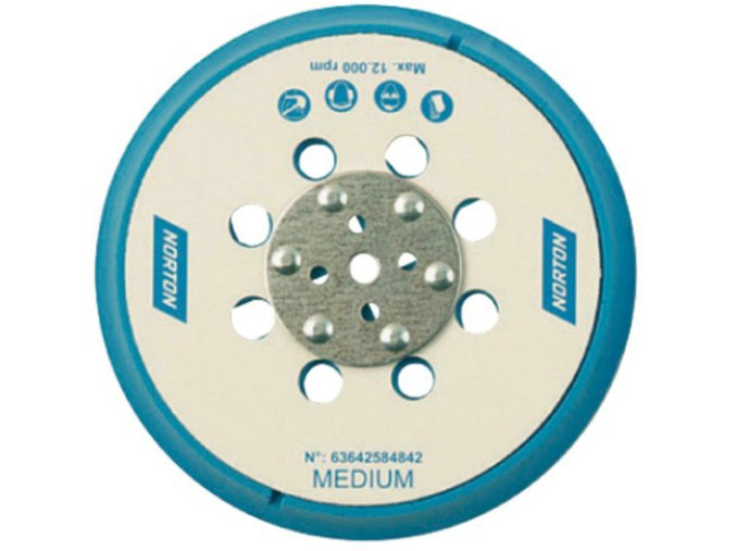 83 norton podlozny tanier medium 125mm multiair