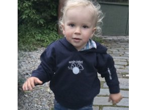 Mikina baby "Nosím štěstí"