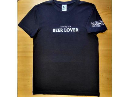 Triko BEER LOVER unisex černé