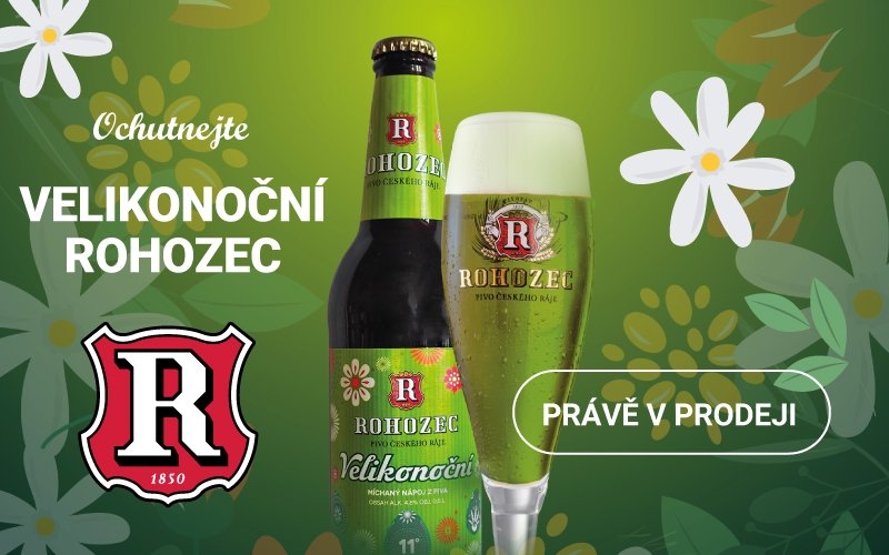 Jarní probuzení v každé kapce! Velikonoční speciál Pivovaru Rohozec.